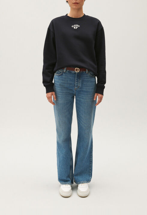 Navy blue sweatshirt 