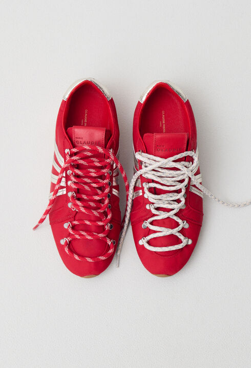 Red Poppy Swing Trainers