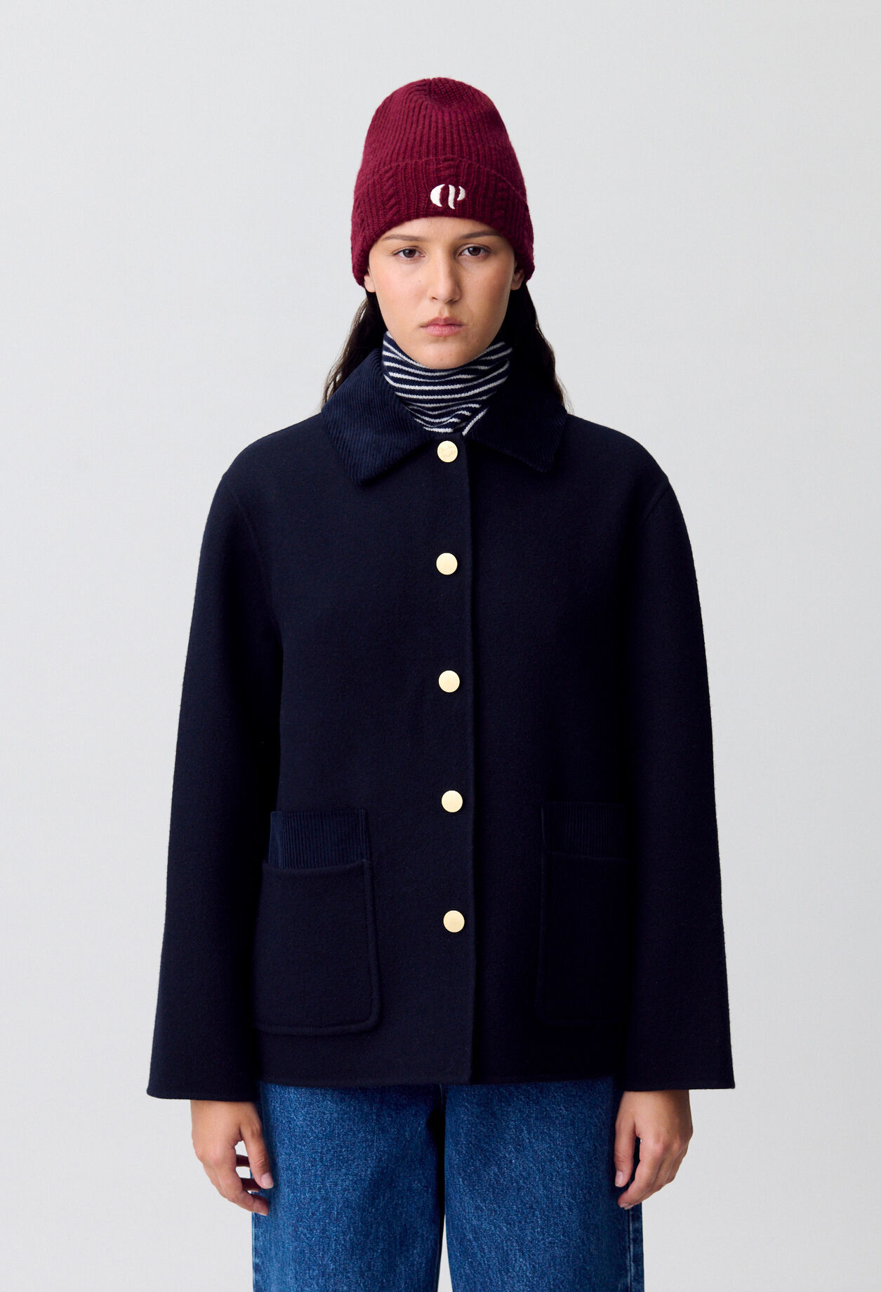 Short Wool Tailored Coat Short Wool Tailored Coat