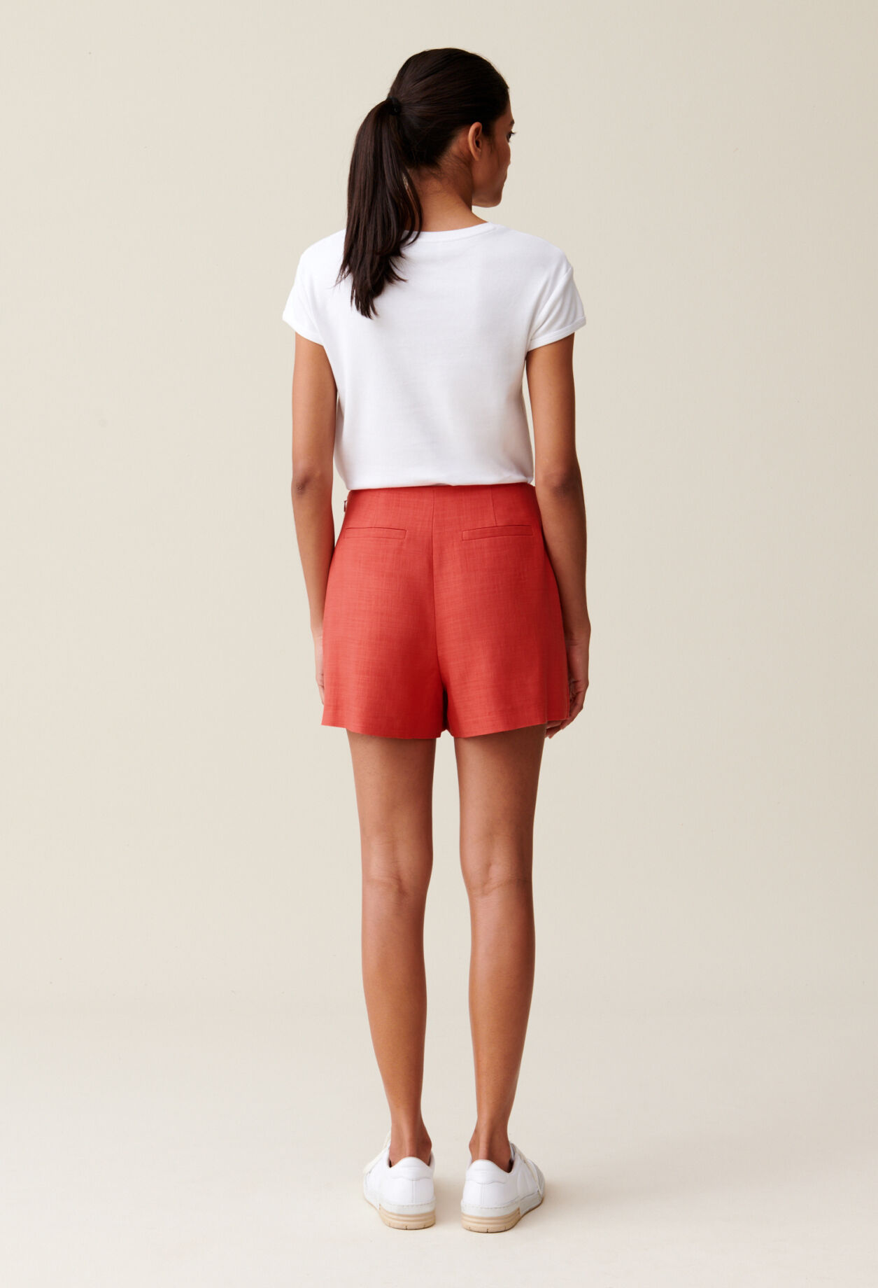 Terracotta Wrap Skort