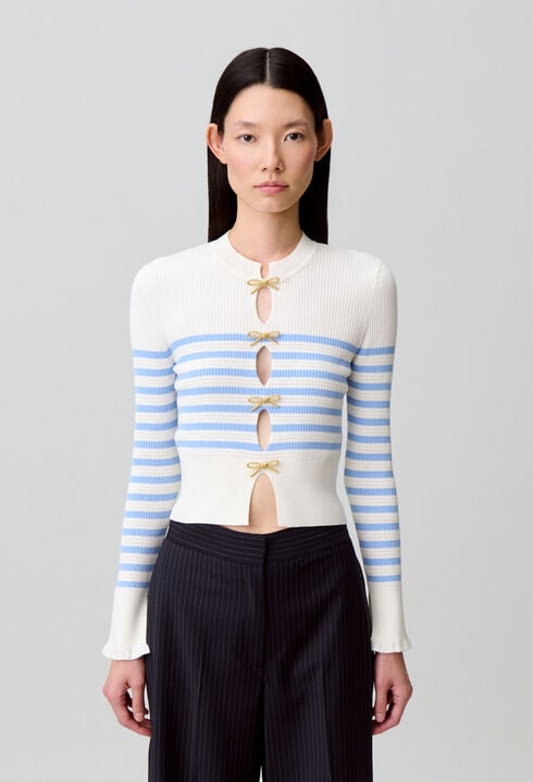 Fine-knit jumper