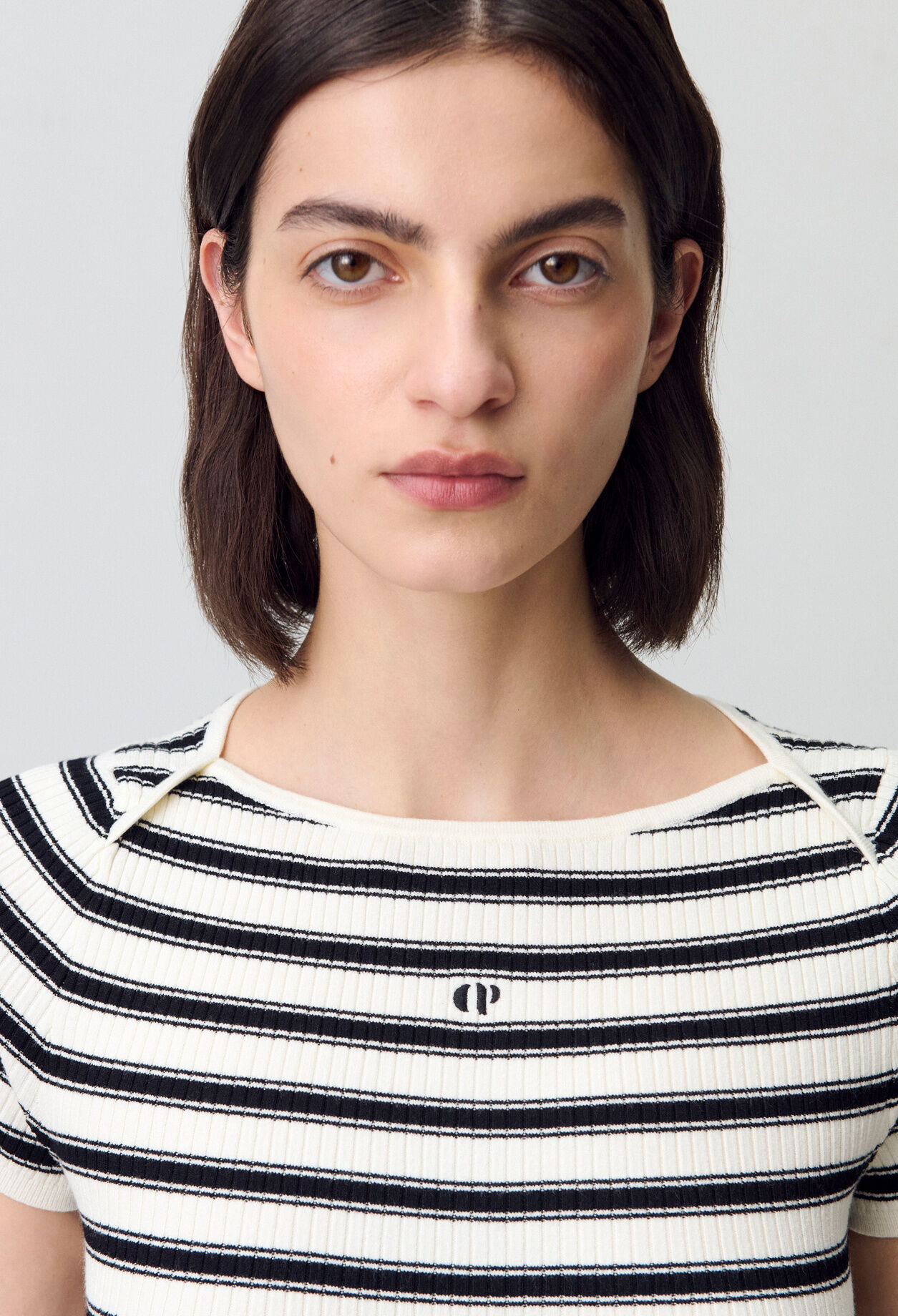 Fine-Knit Breton Stripe Top Fine-Knit Breton Stripe Top