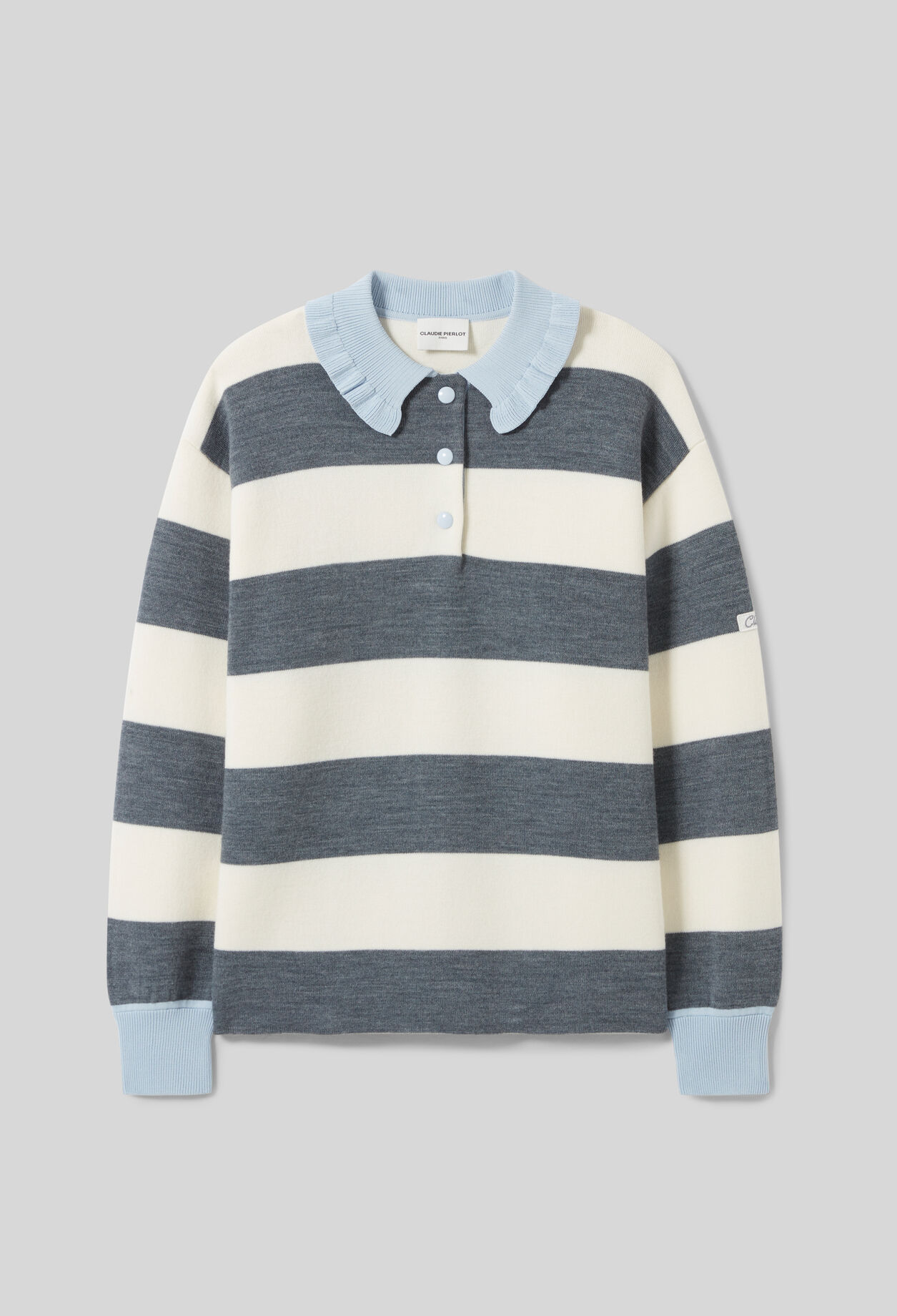 Striped Polo Jumper Striped Polo Jumper