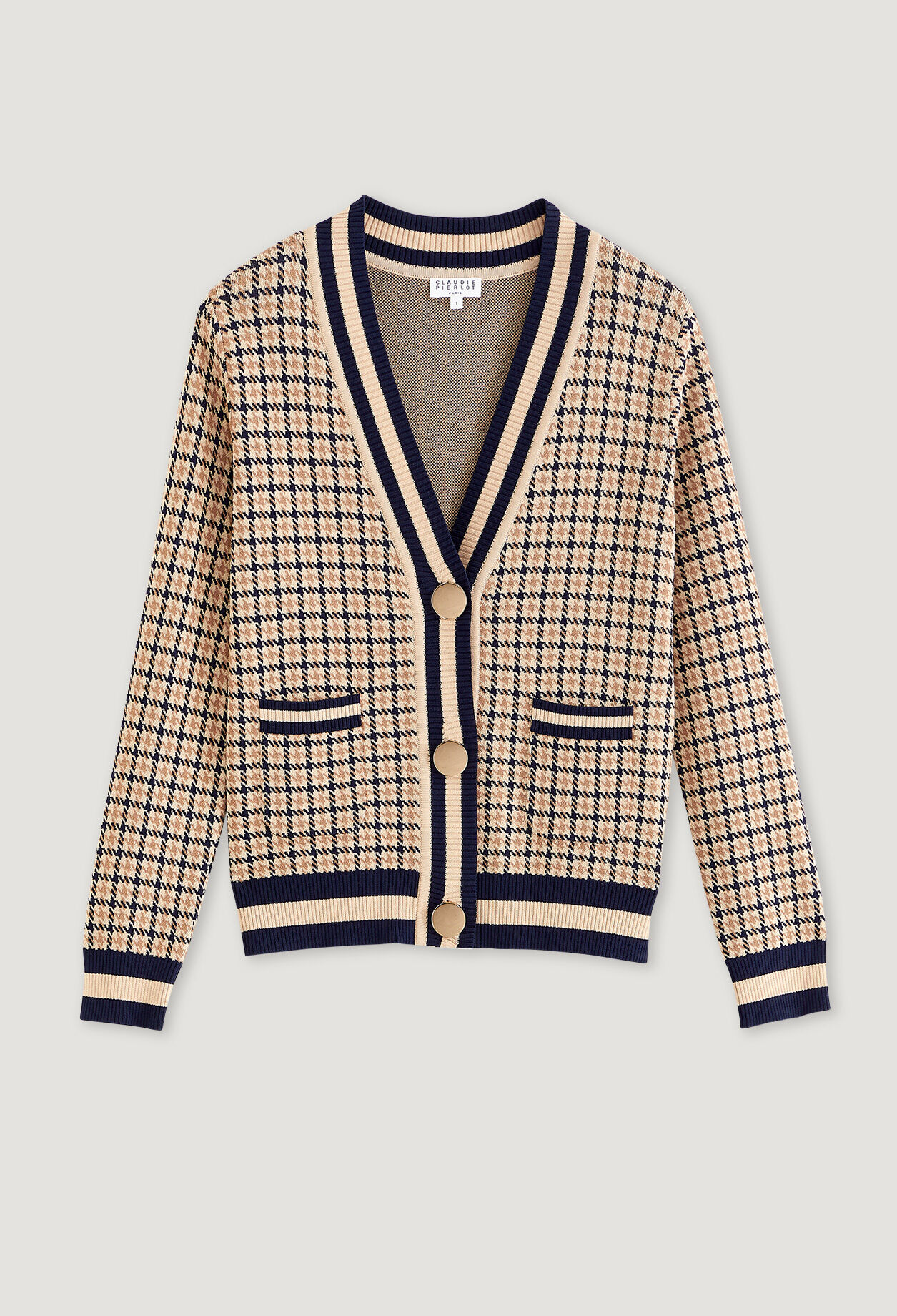Houndstooth cardigan Houndstooth cardigan