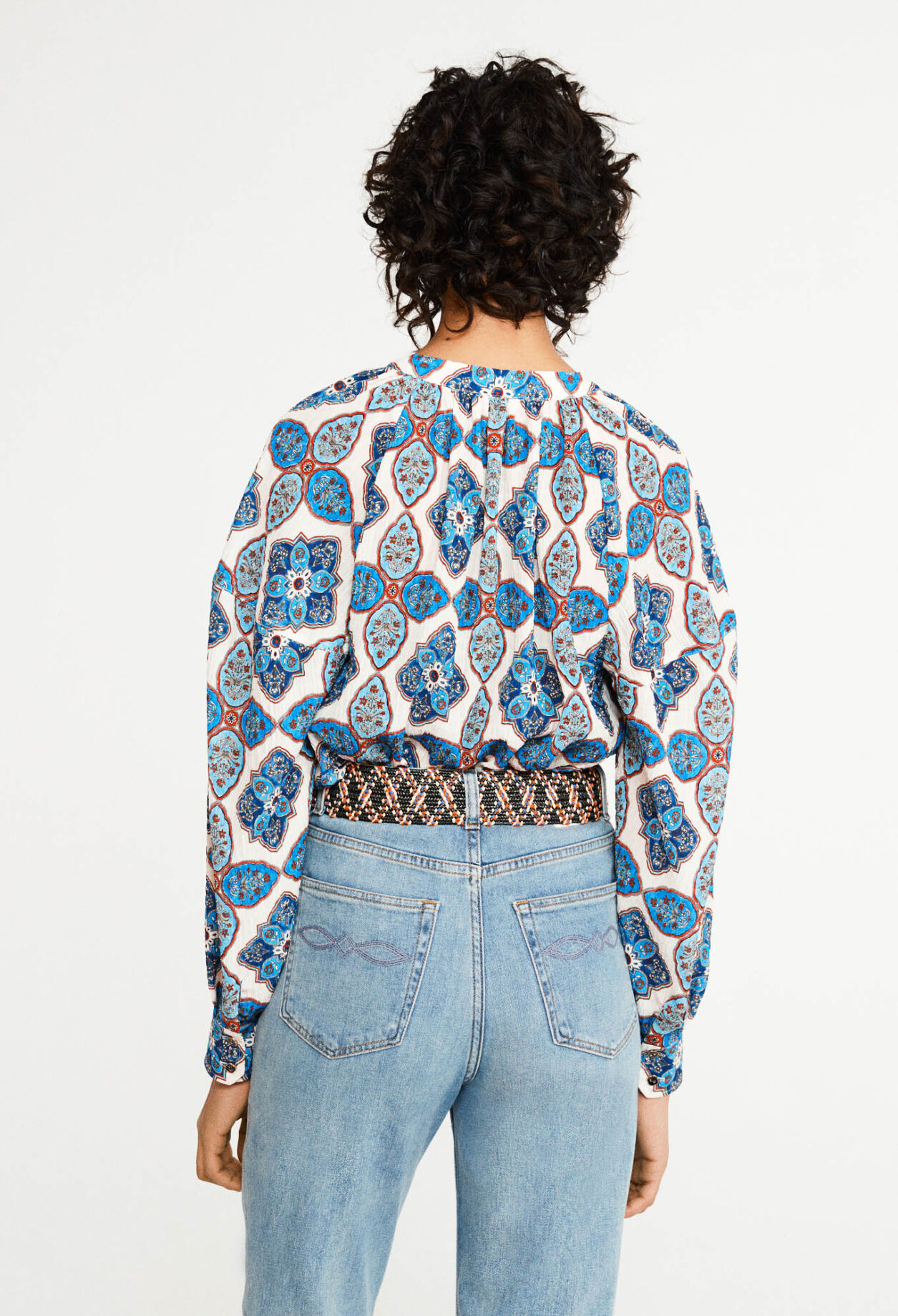Printed blouse Printed blouse