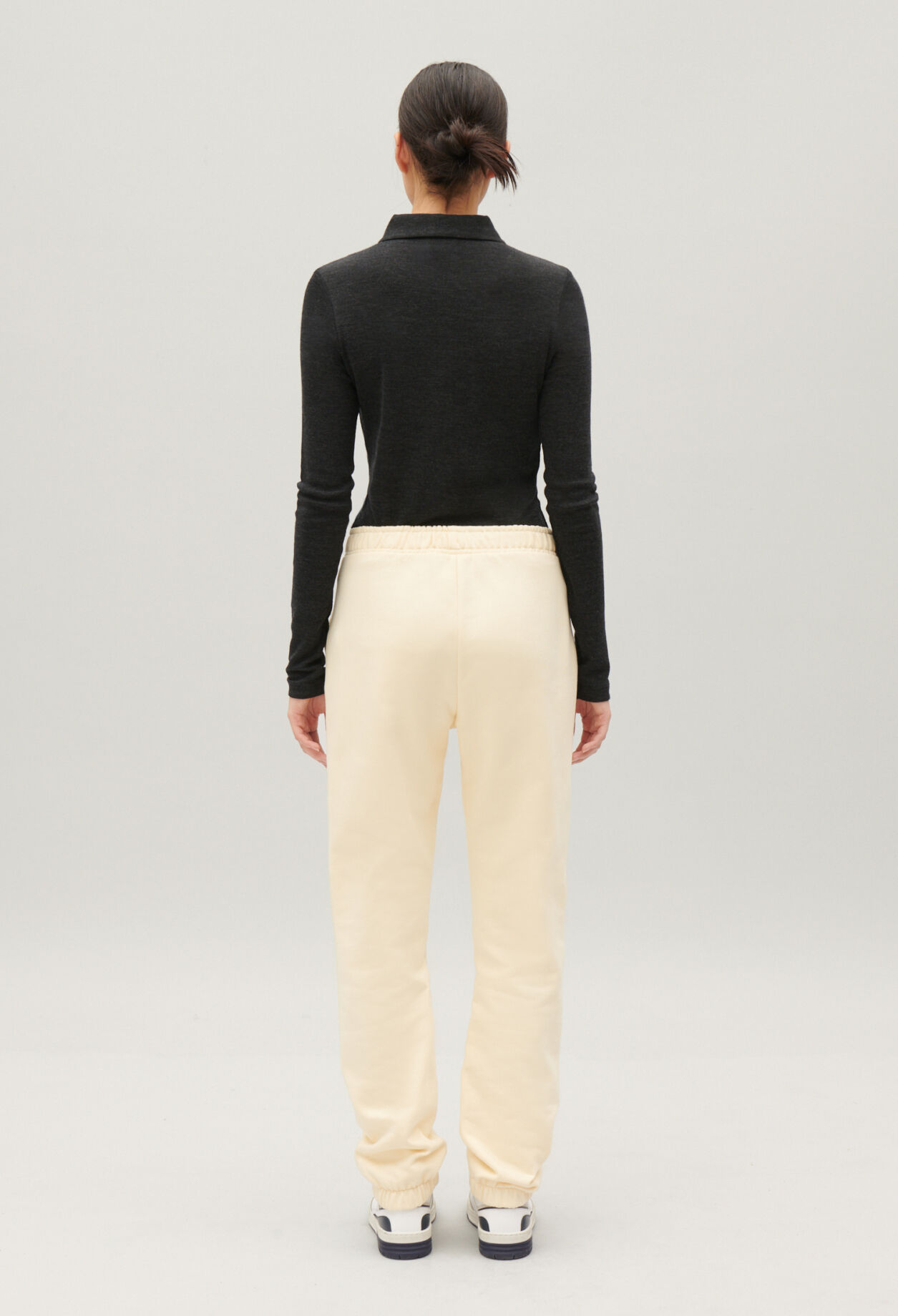 Vanilla jogging bottoms