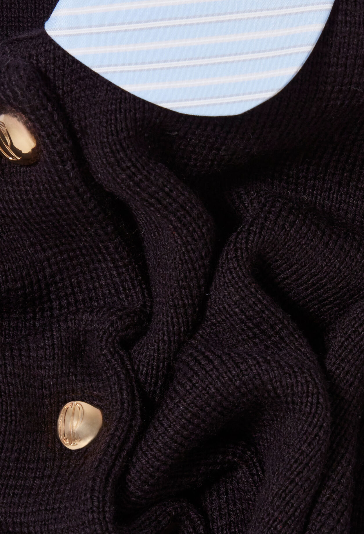Collared cardigan