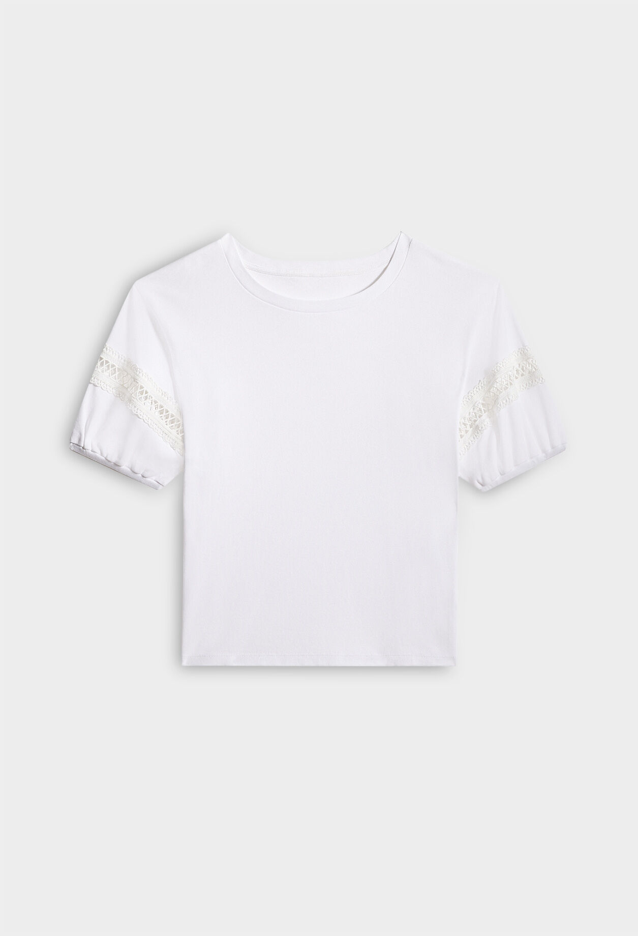 Organic cotton braided T-shirt Organic cotton braided T-shirt