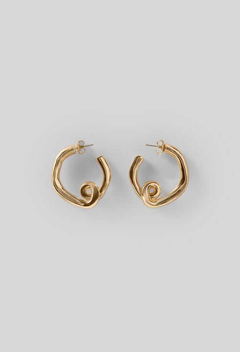 Claudie engraved earrings