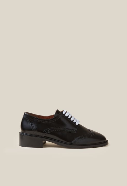 Patent Leather Derbies