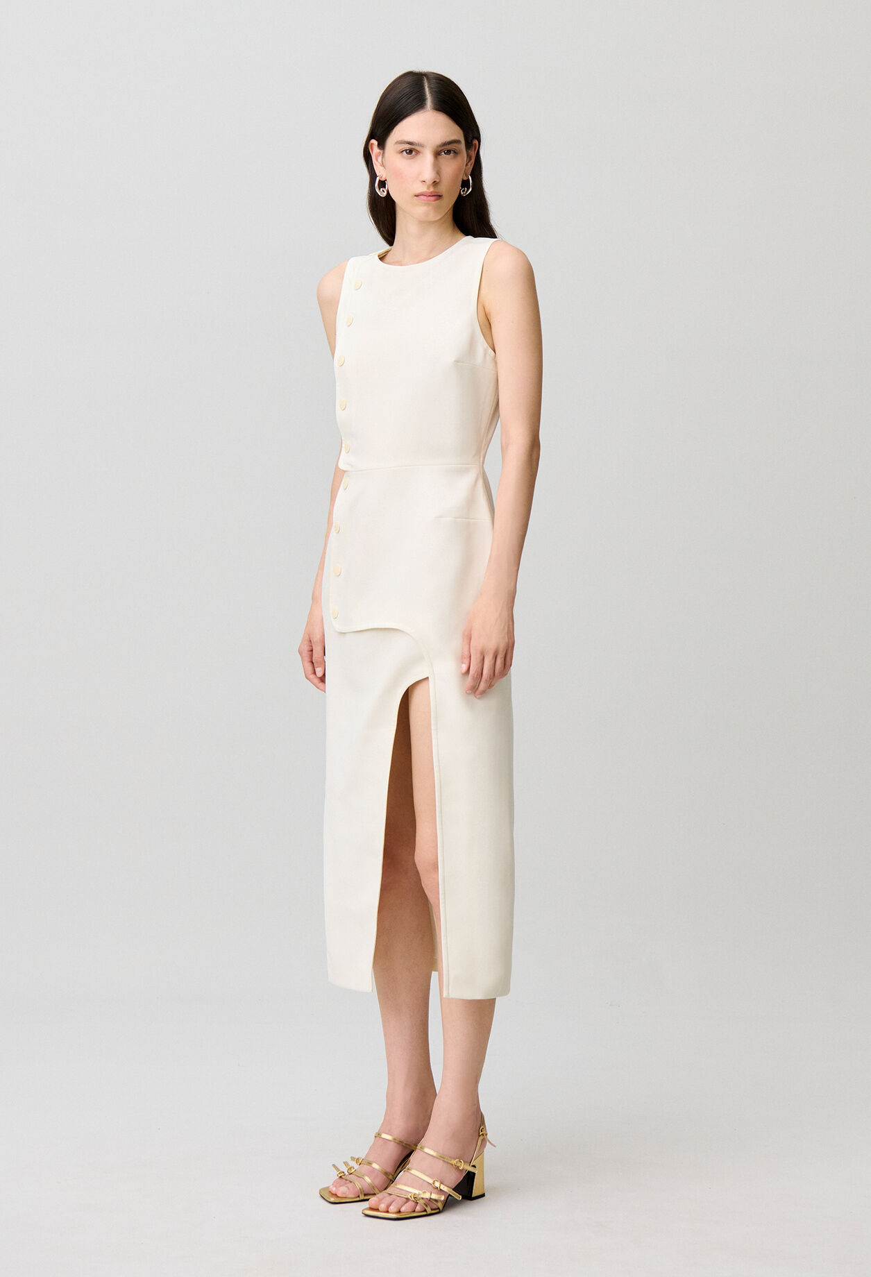 Sleeveless maxi dress