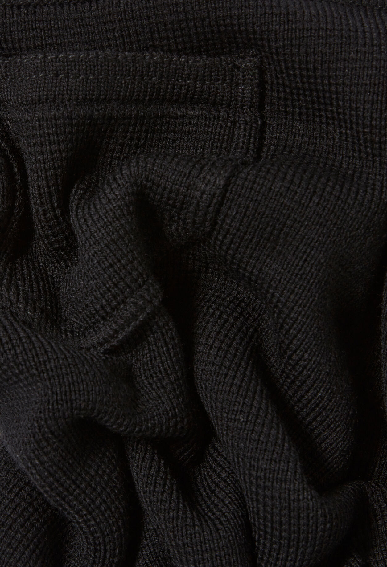 Short A-line Knit Skirt