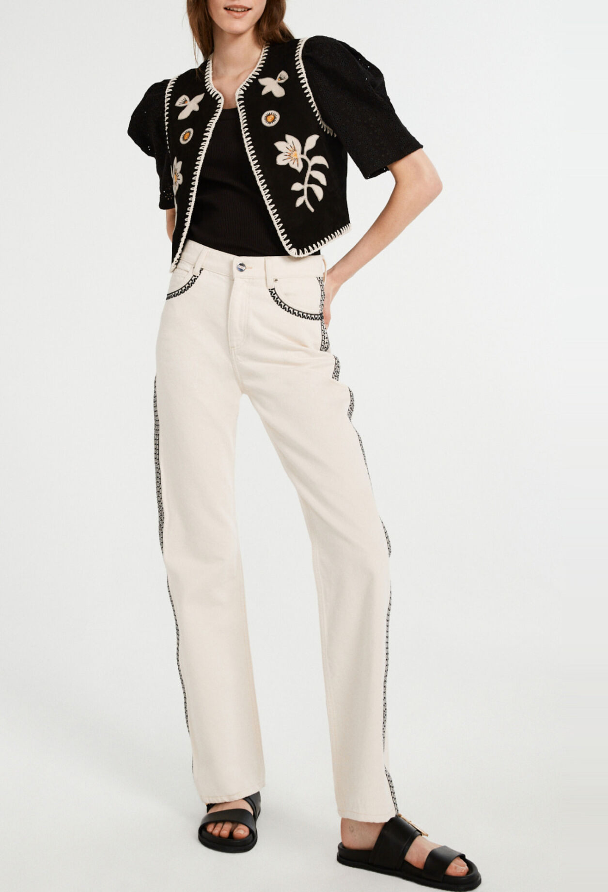 White jeans White jeans