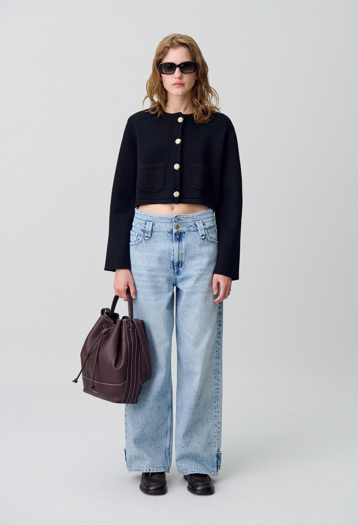 Leather Bucket Bag Leather Bucket Bag