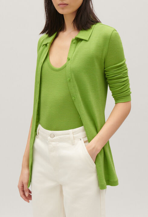 Wool shirt