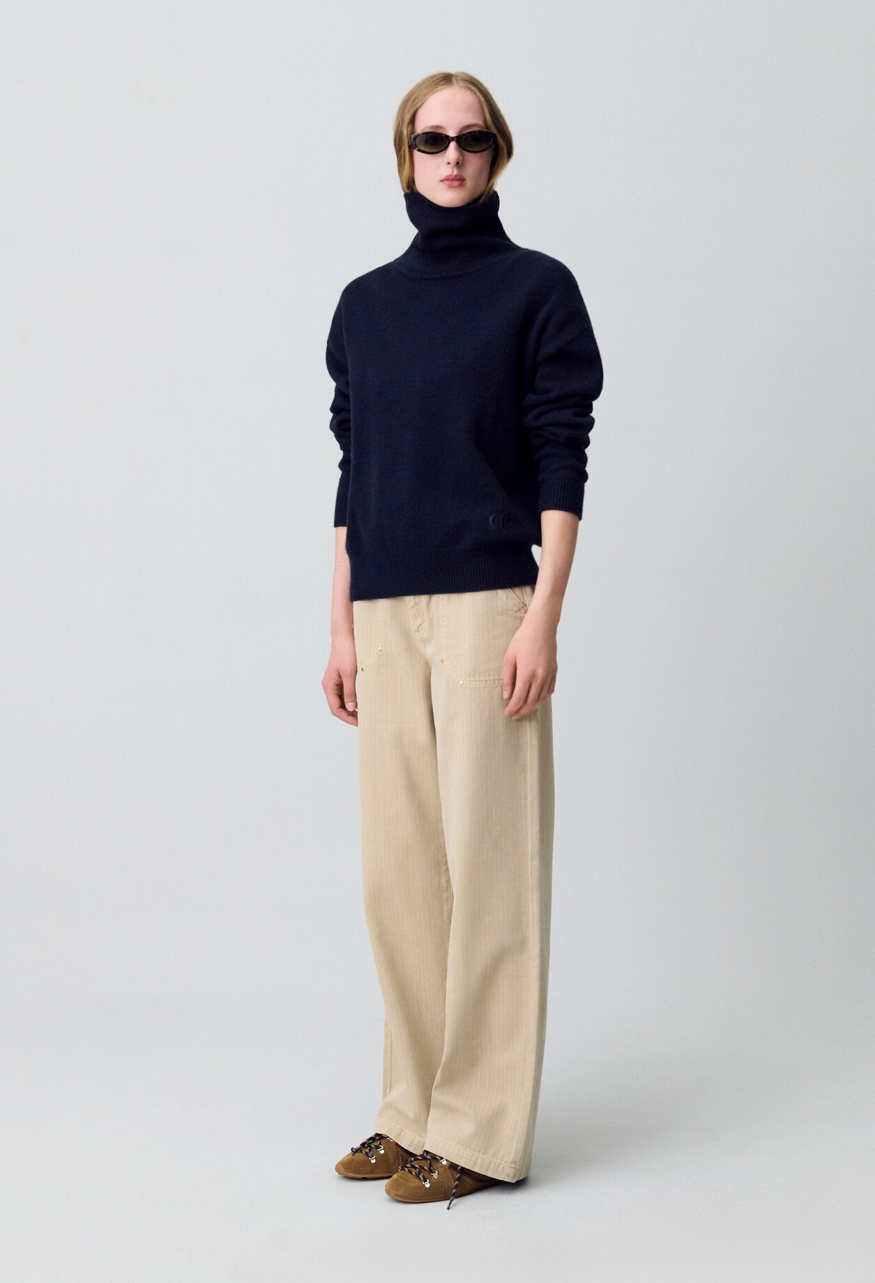 Navy cashmere jumper Navy cashmere jumper