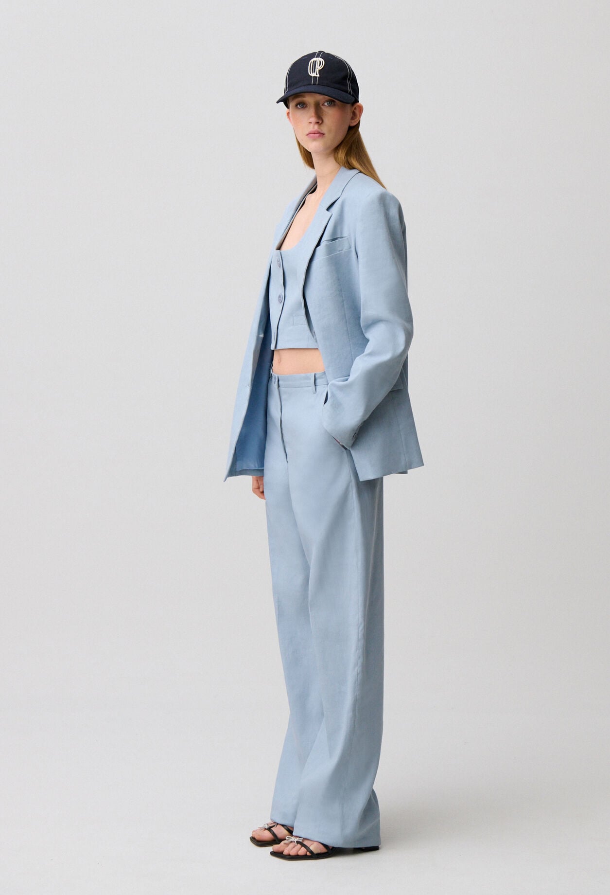 Straight trousers