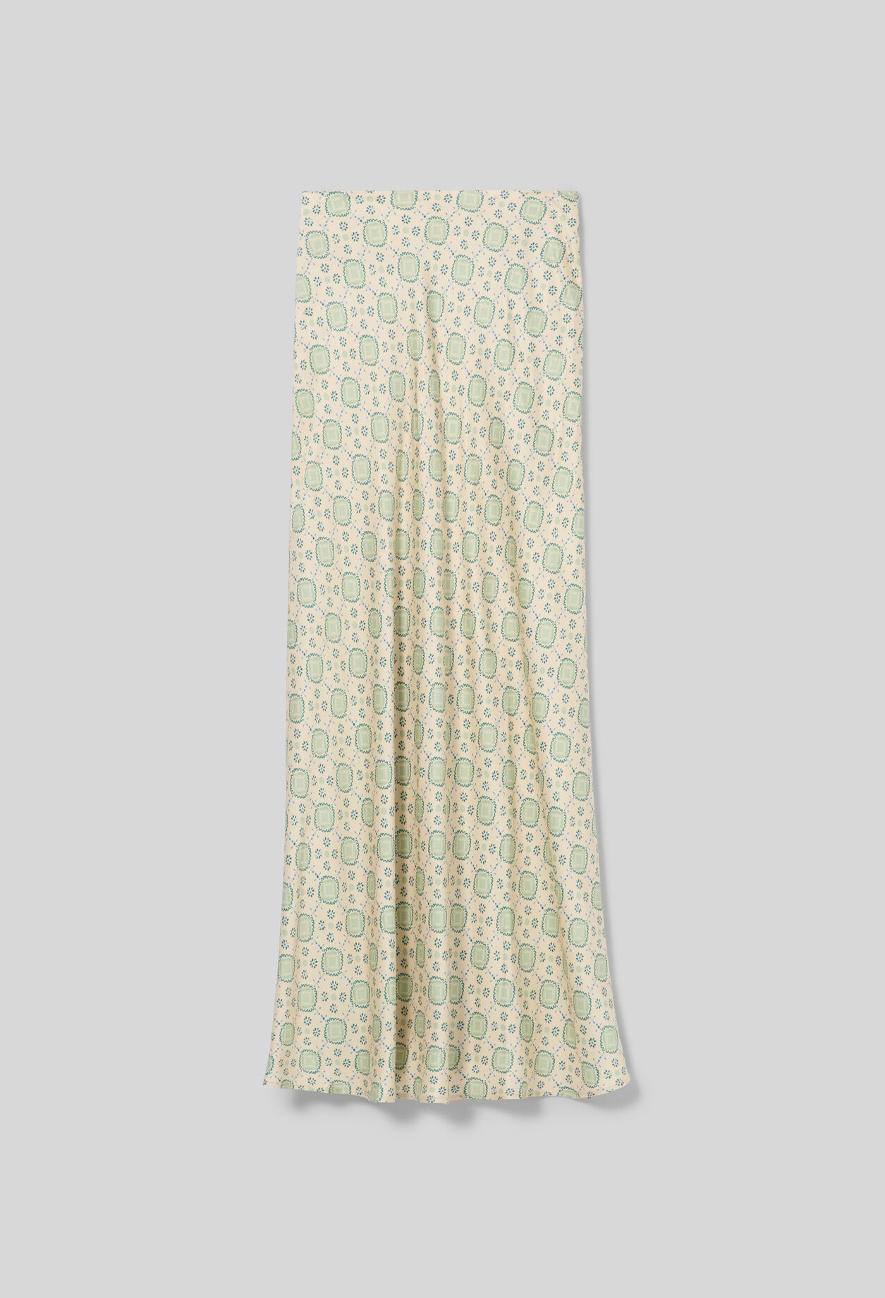 Flowy printed skirt