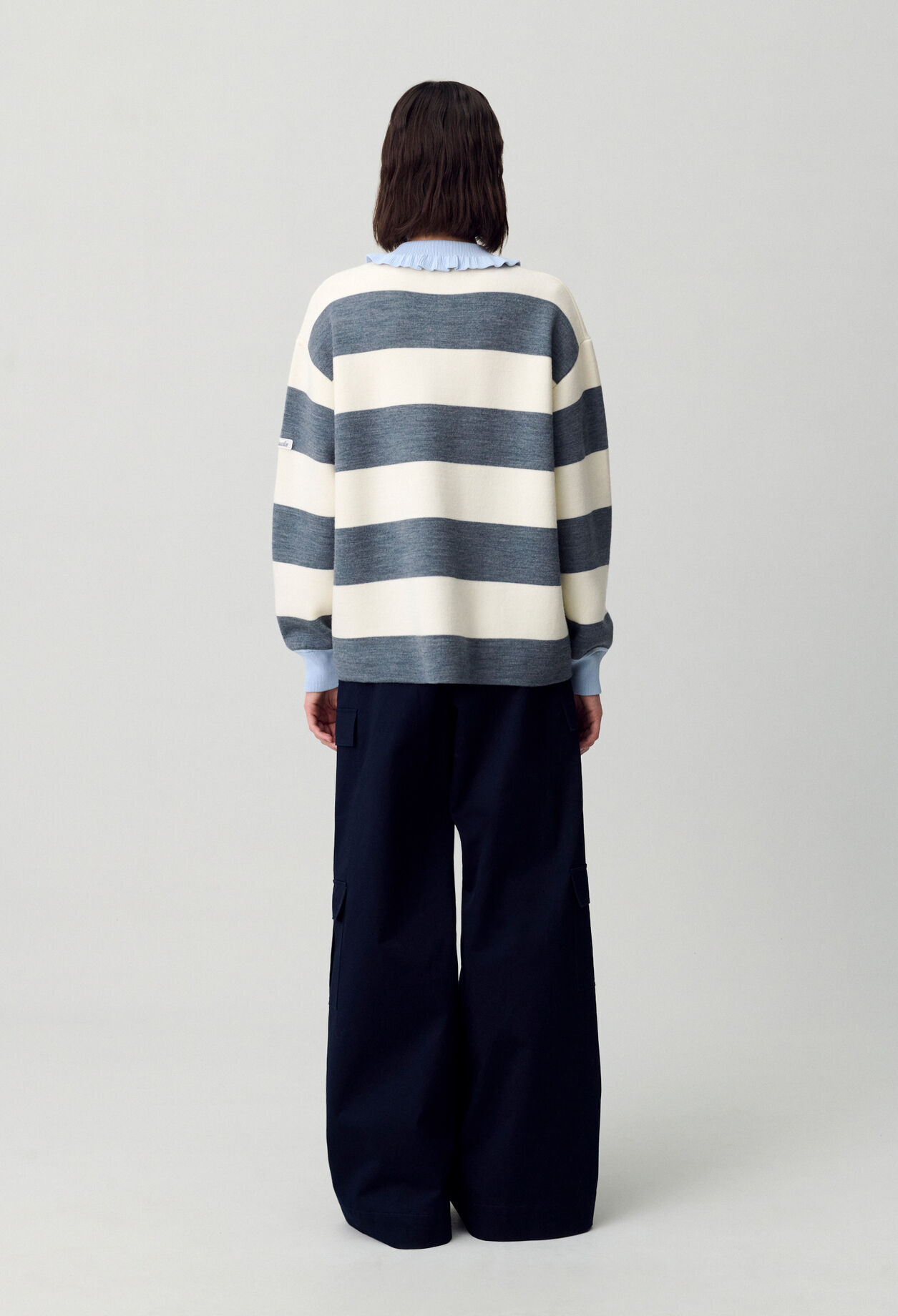 Striped Polo Jumper Striped Polo Jumper