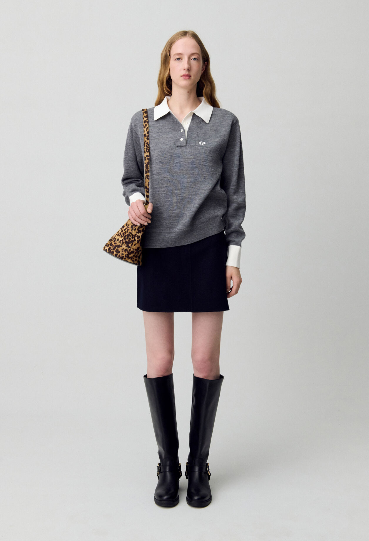 Fine Knit Polo Sweater Fine Knit Polo Sweater