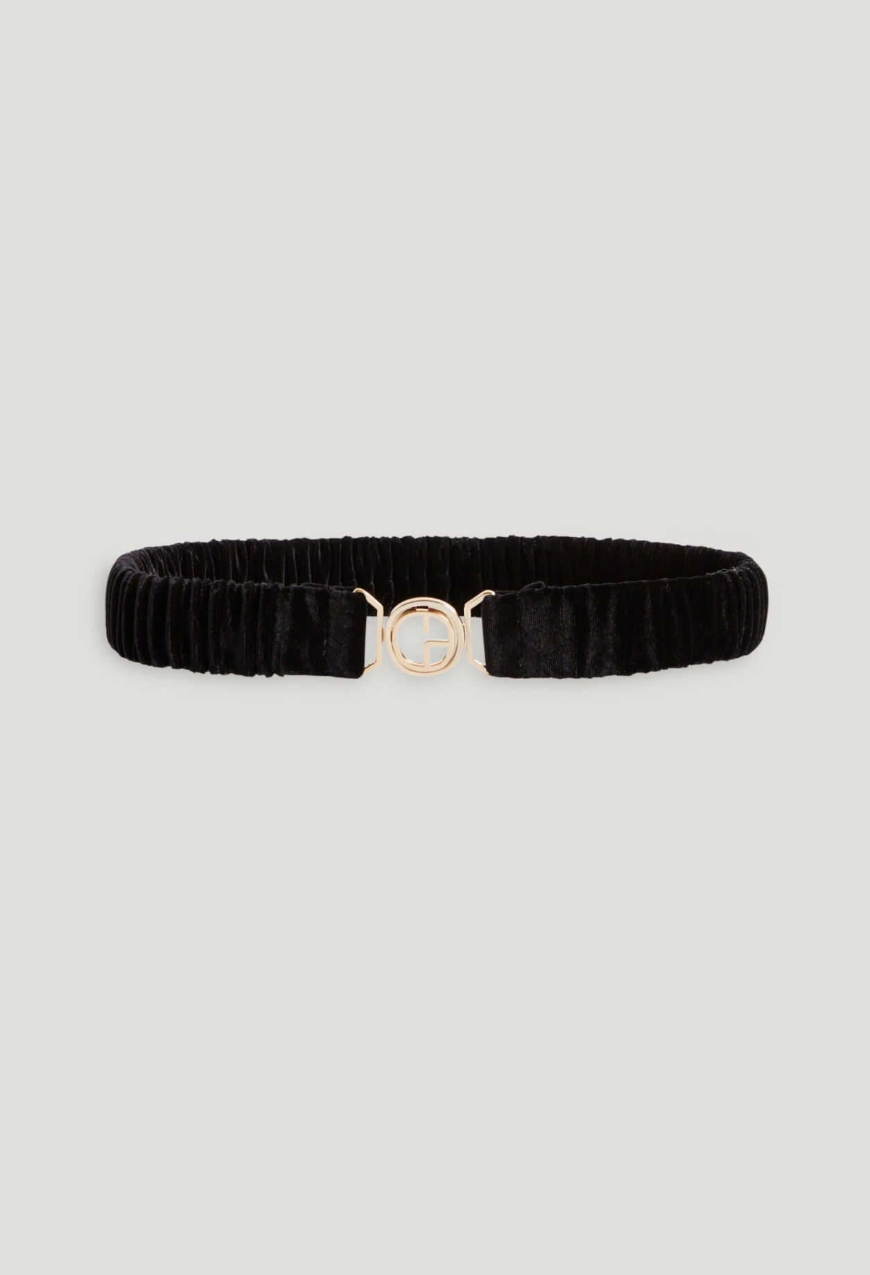 Black elasticated belt