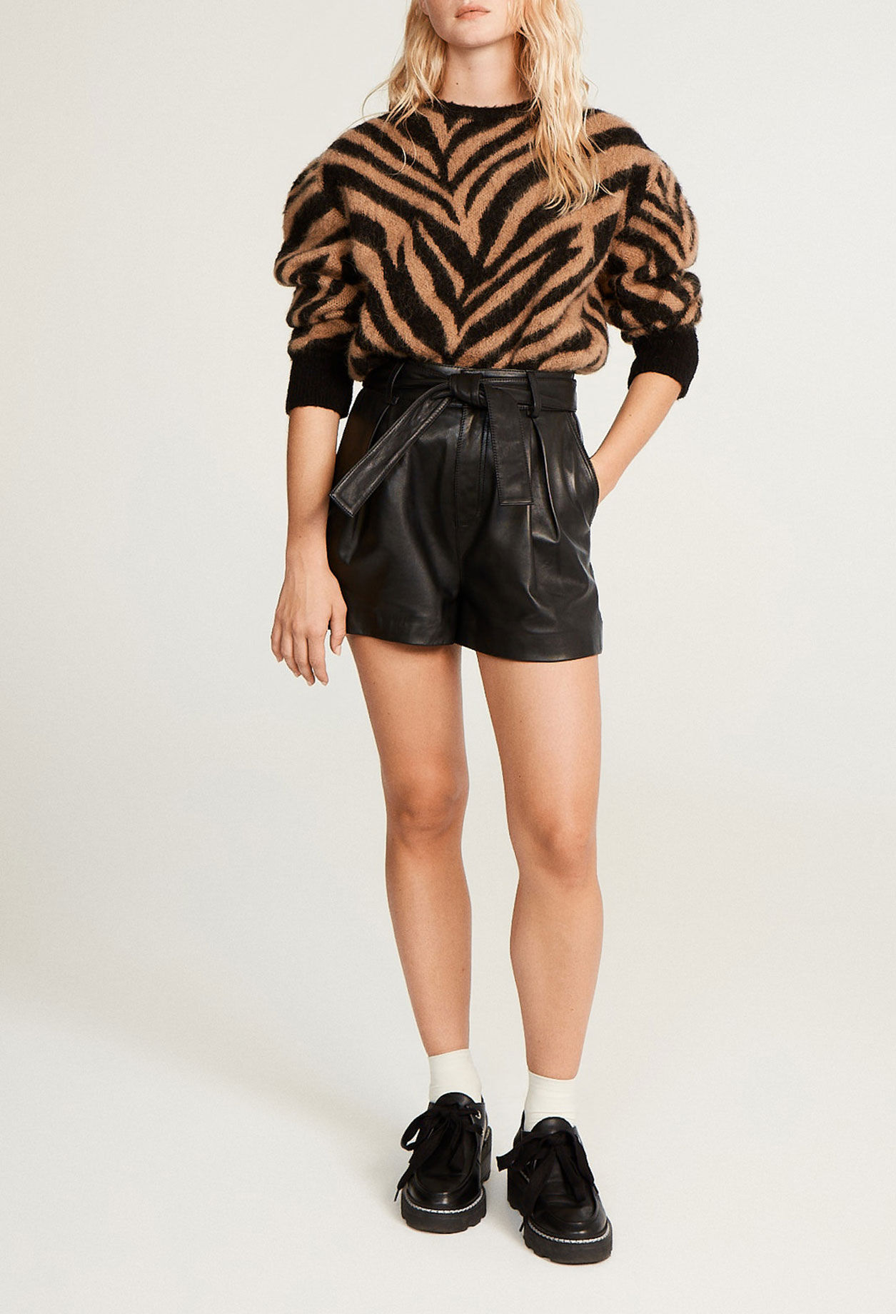 Zebra striped pullover Zebra striped pullover