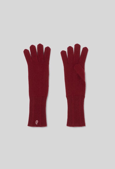 Knit gloves