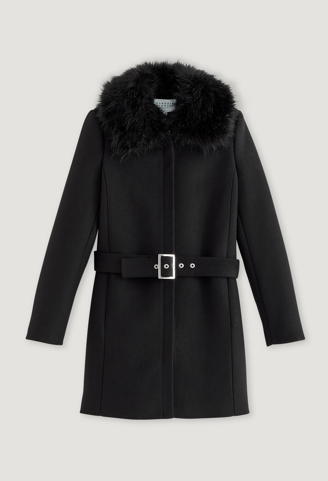 Wool and cashmere coat