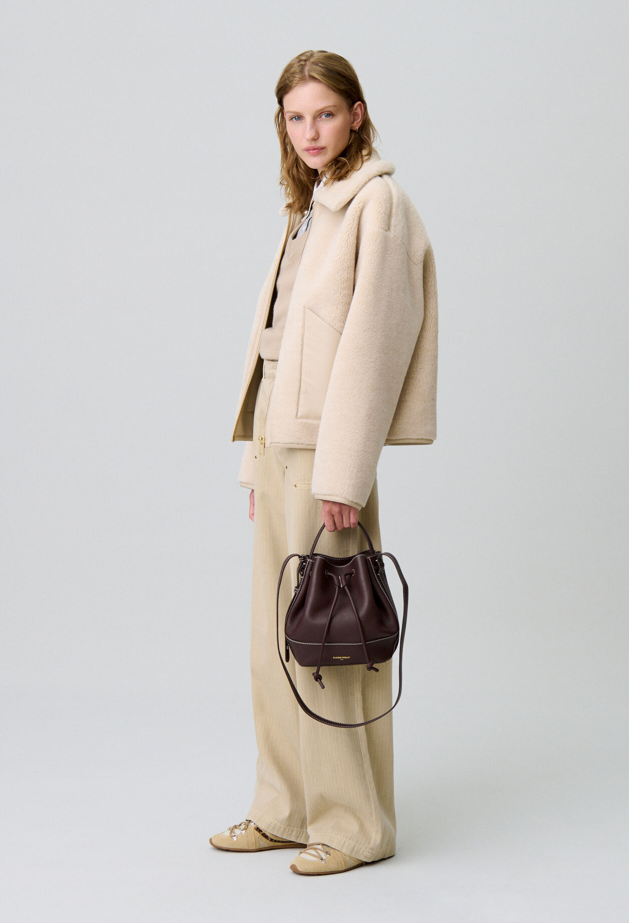 Leather Bucket Bag Leather Bucket Bag