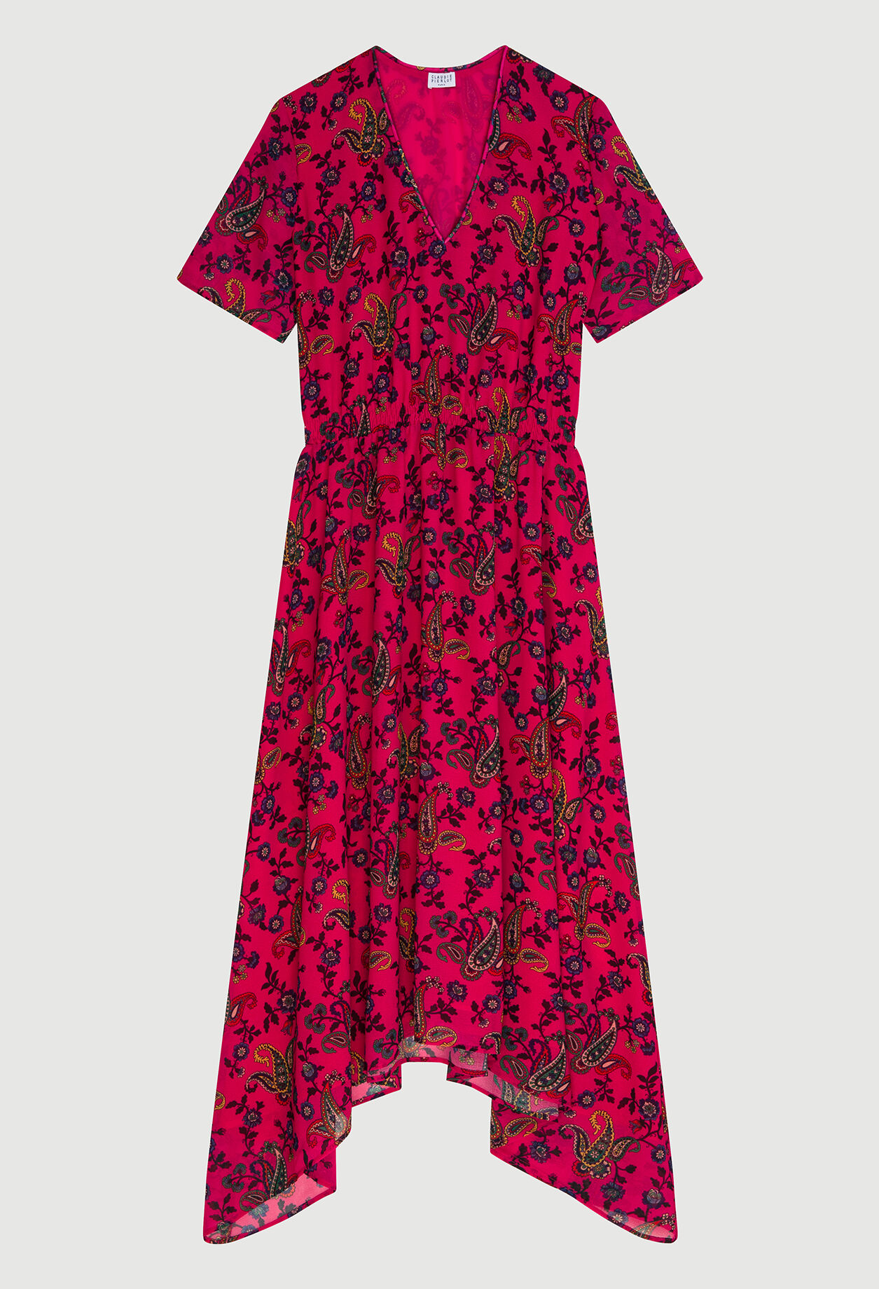 Asymmetrical paisley dress Asymmetrical paisley dress