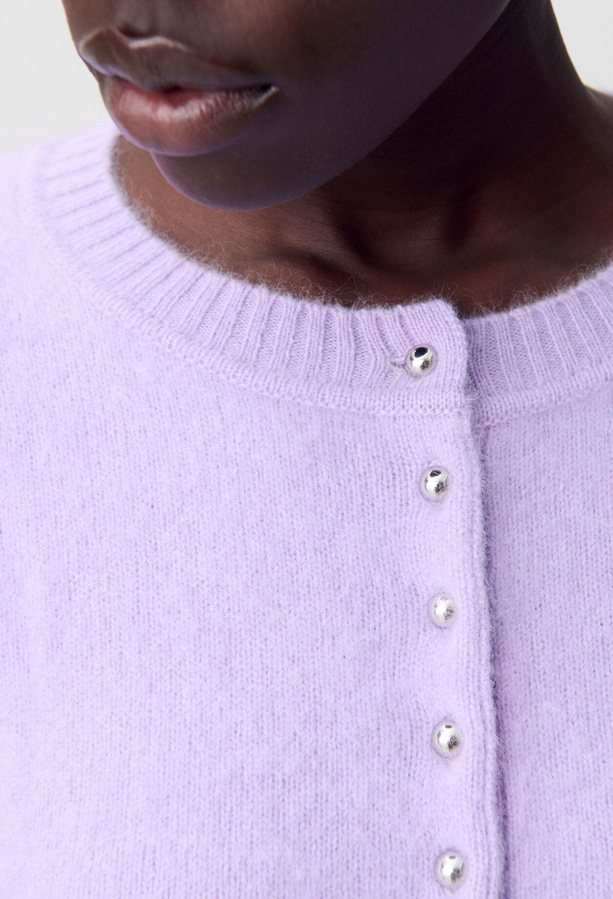 Brushed Knit Cardigan