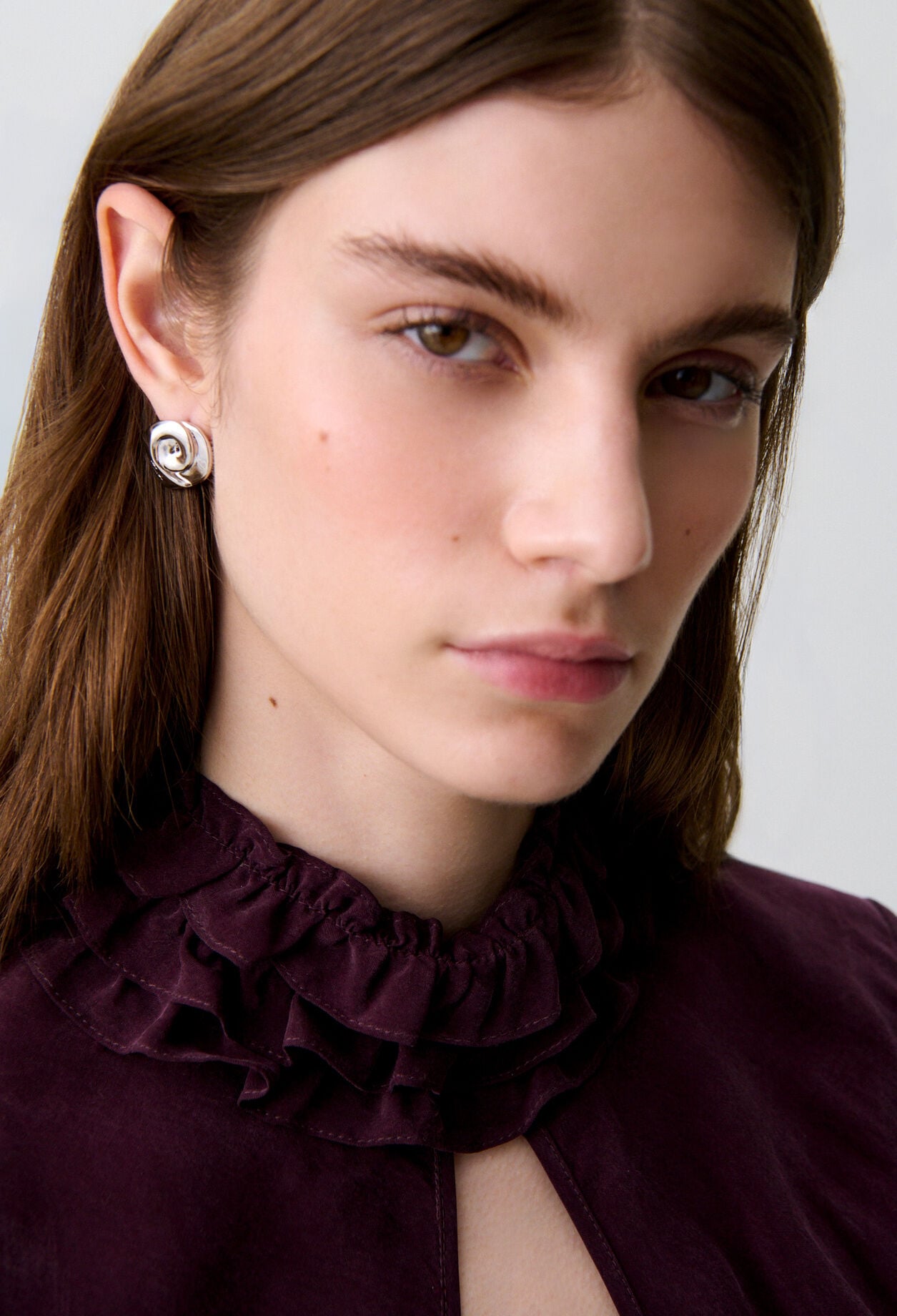 Claudie silver earrings