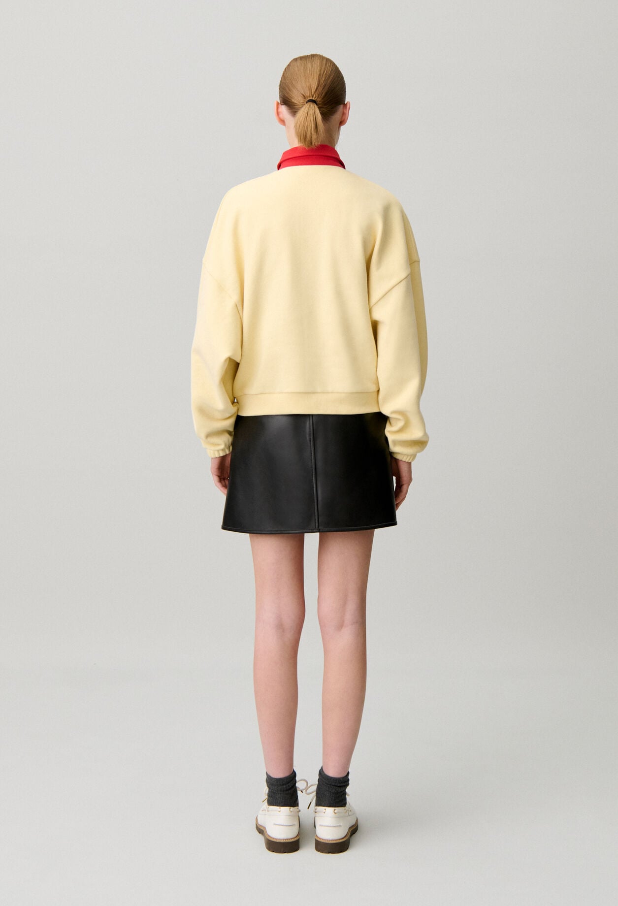 Oversized cotton sweatshirt