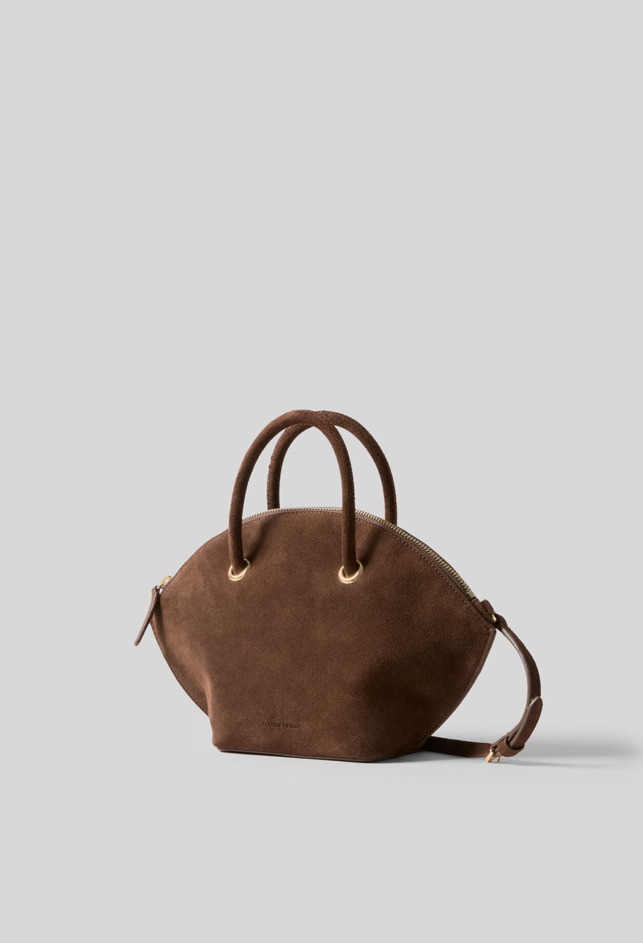 Soft suede handbag