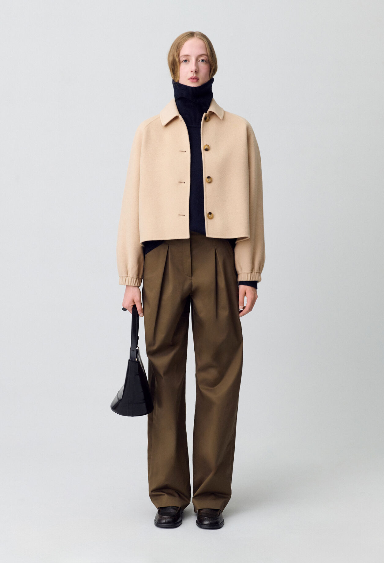 Short Shirt Collar Jacket