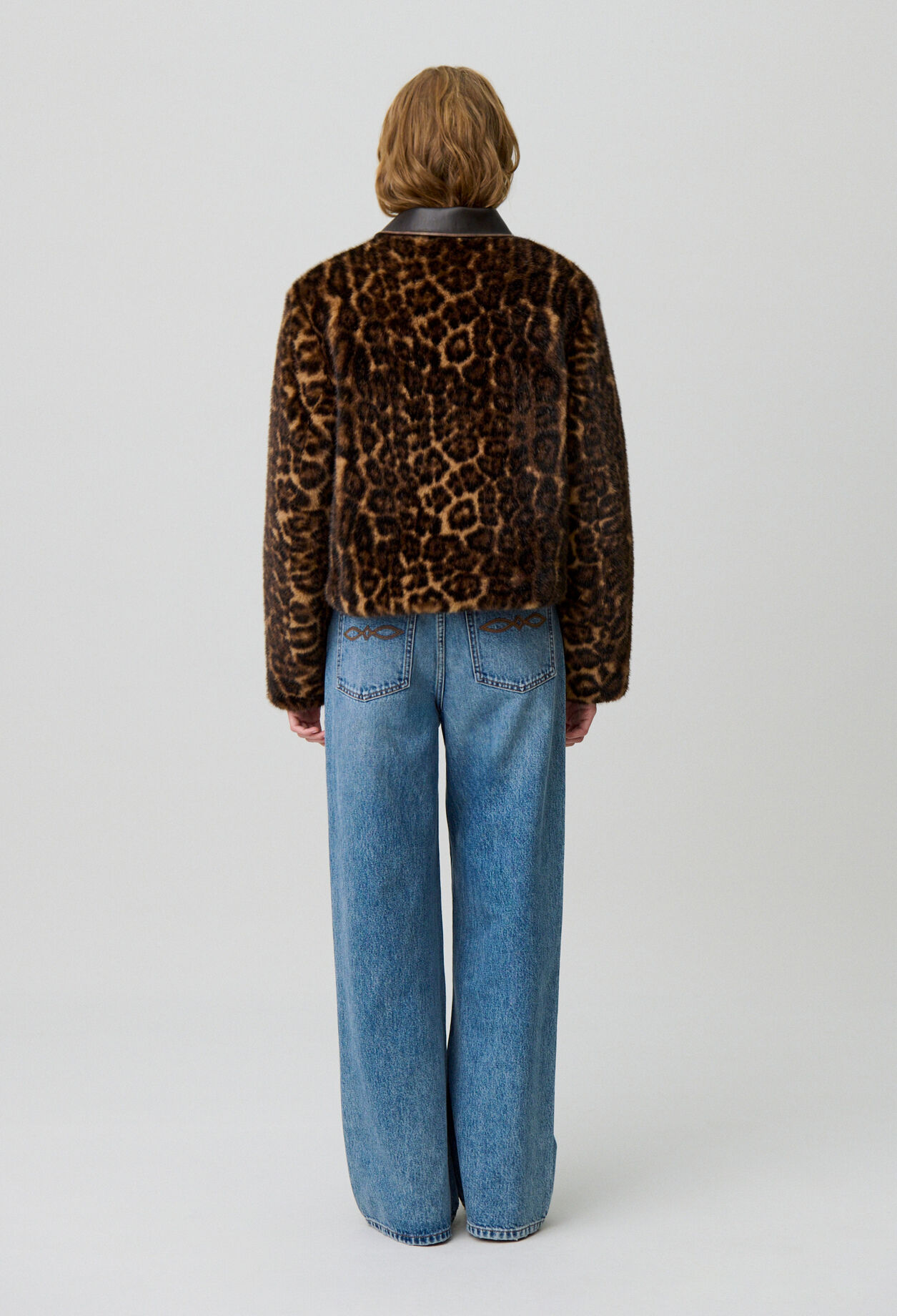 Leopard faux fur coat Leopard faux fur coat