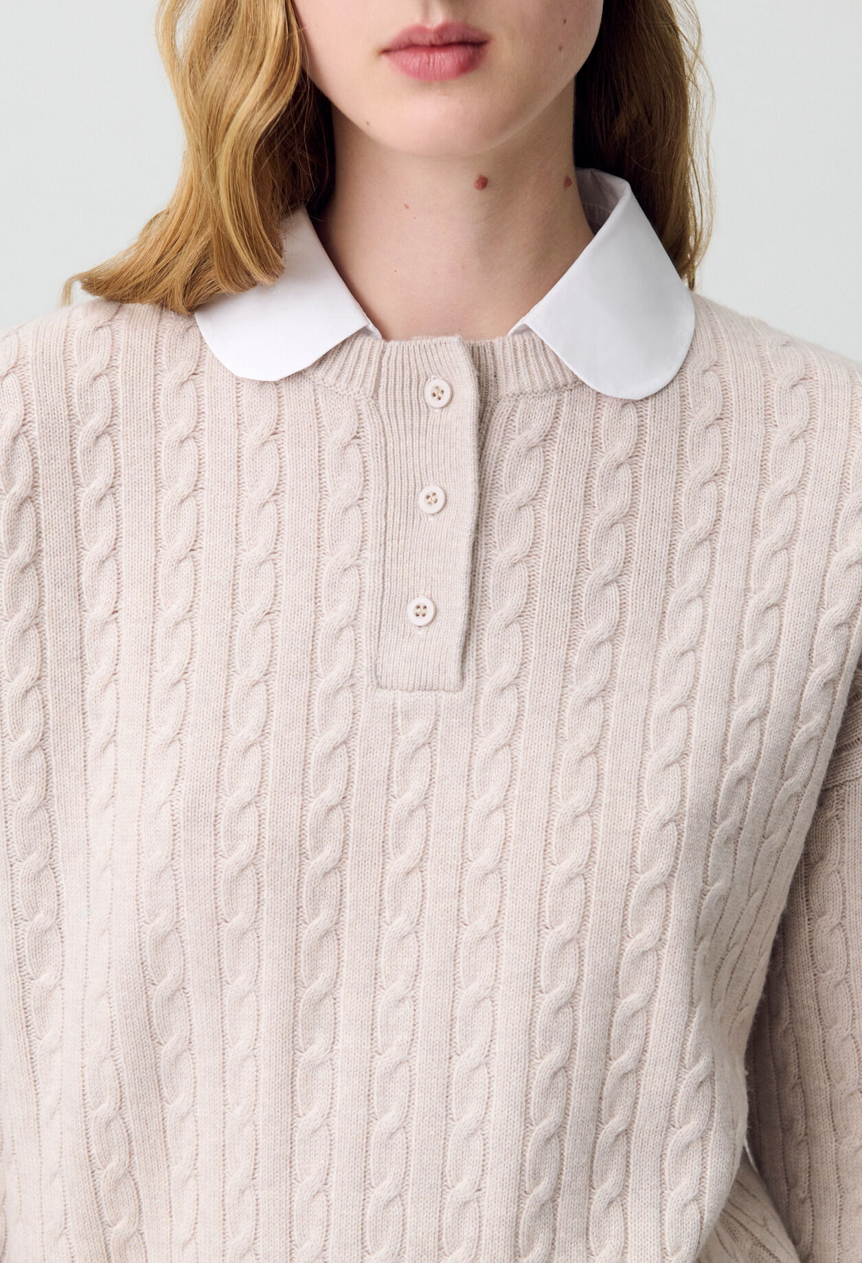 Peter Pan Collar Sweater