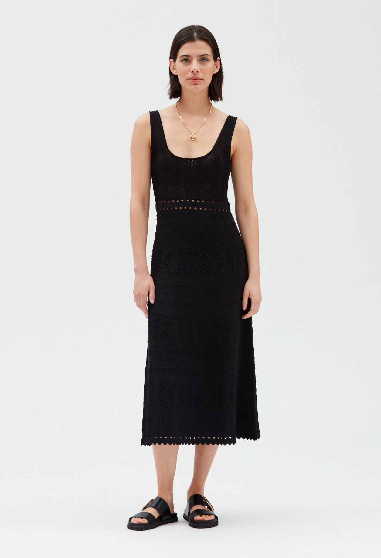 Midi jumper dress Midi jumper dress