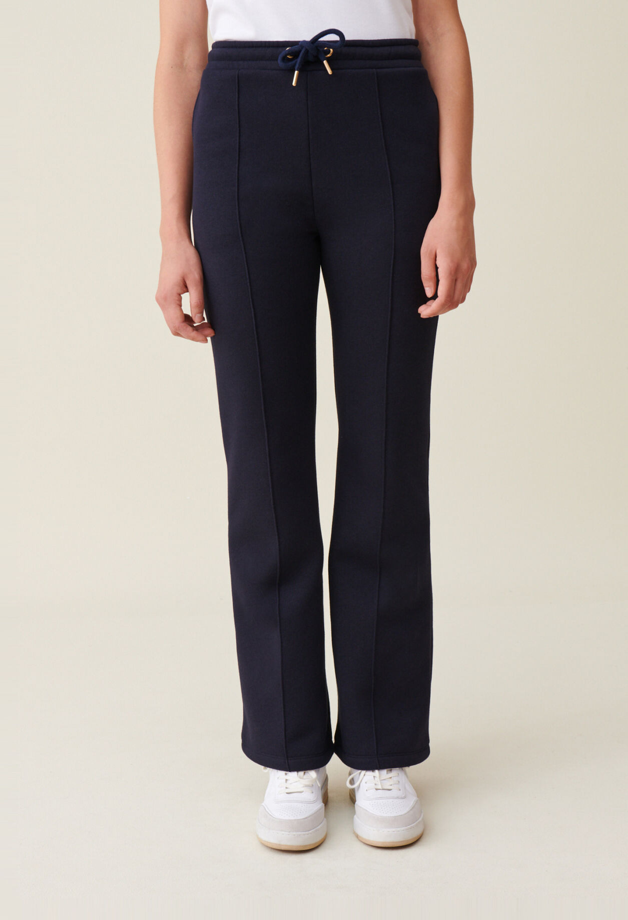 Navy comfort trousers
