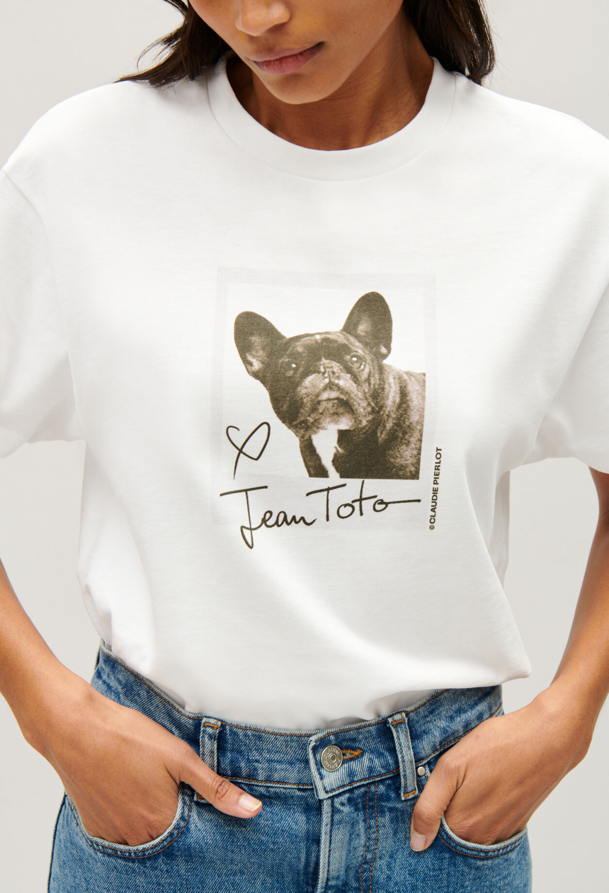 Jean Toto print T-shirt