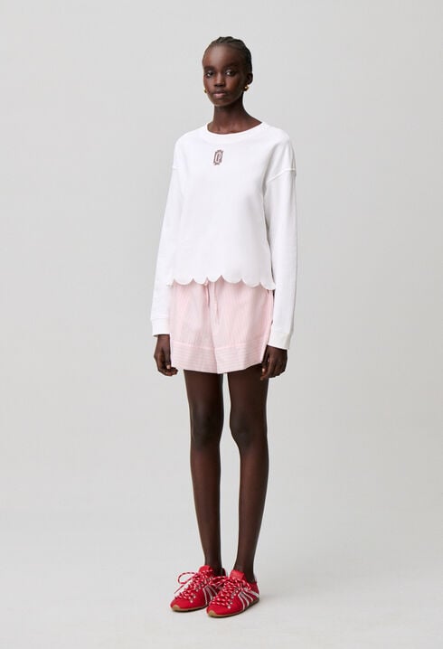 Cotton sweatshirt
