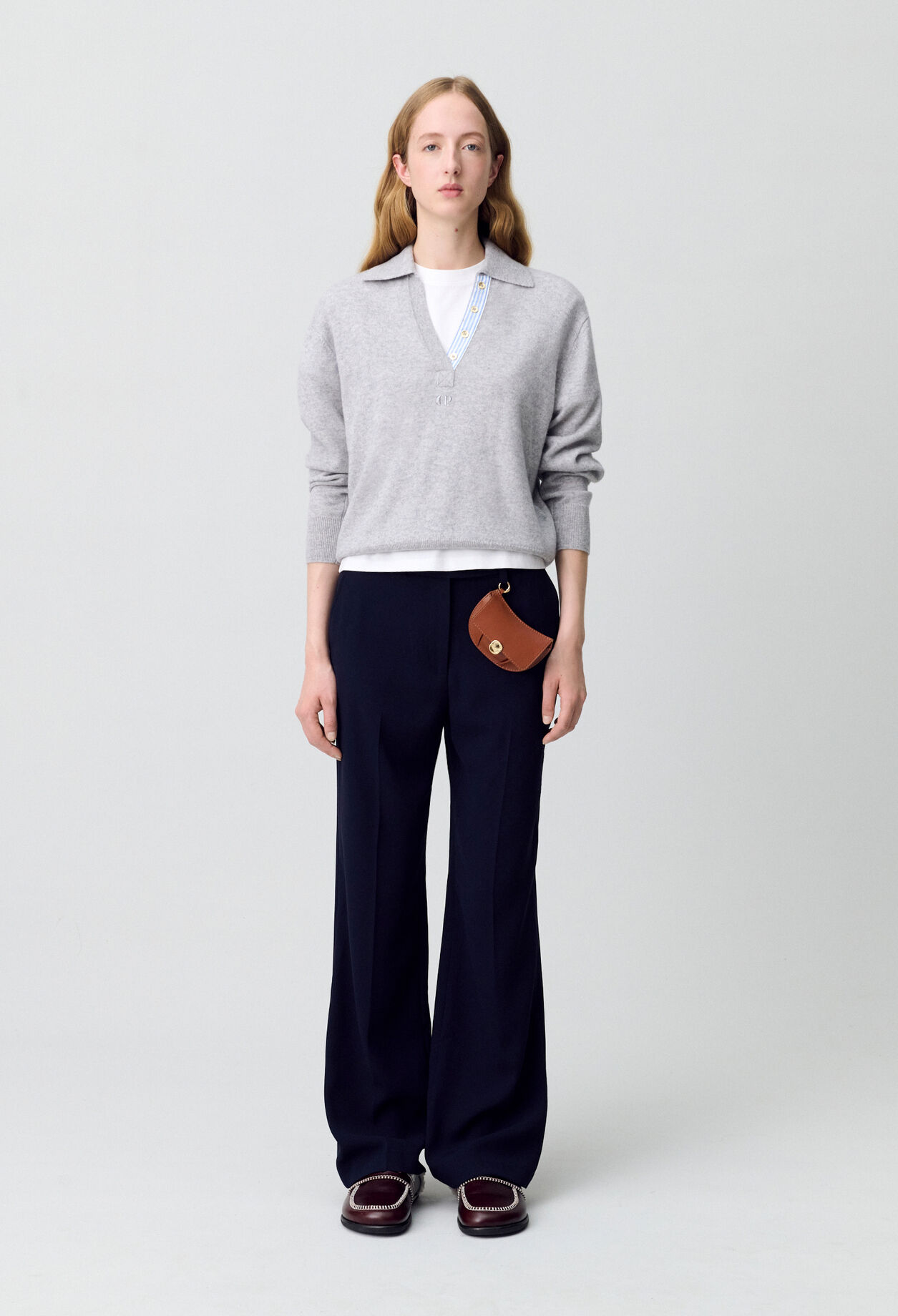Tailored Straight-Leg Trousers