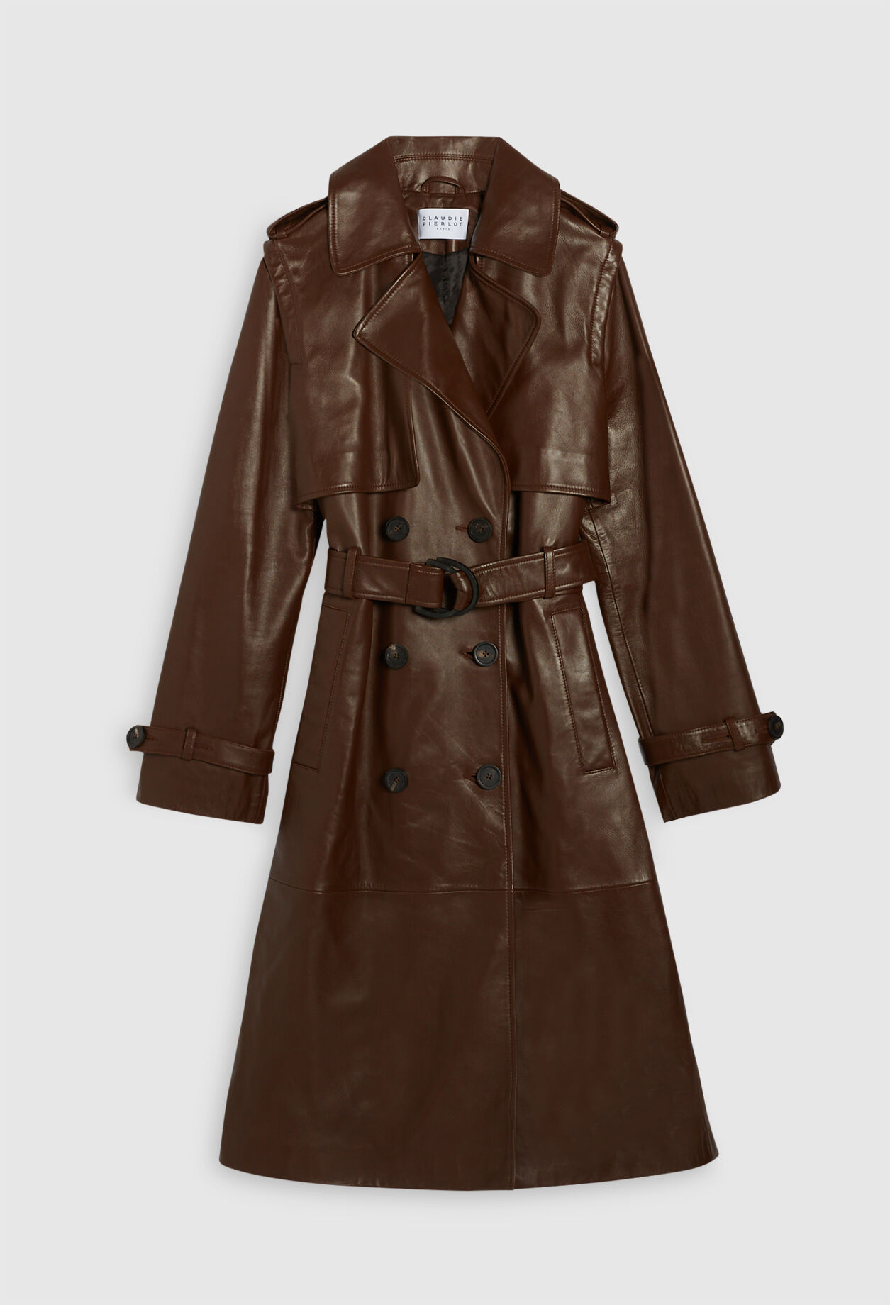 Leather trench coat Leather trench coat