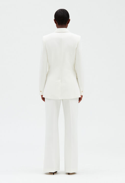 White suit jacket