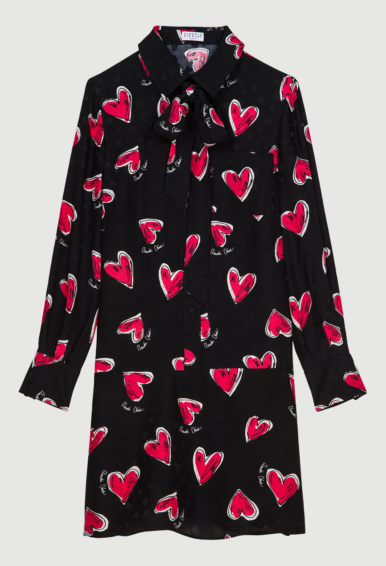 Printed shirt dress Printed shirt dress