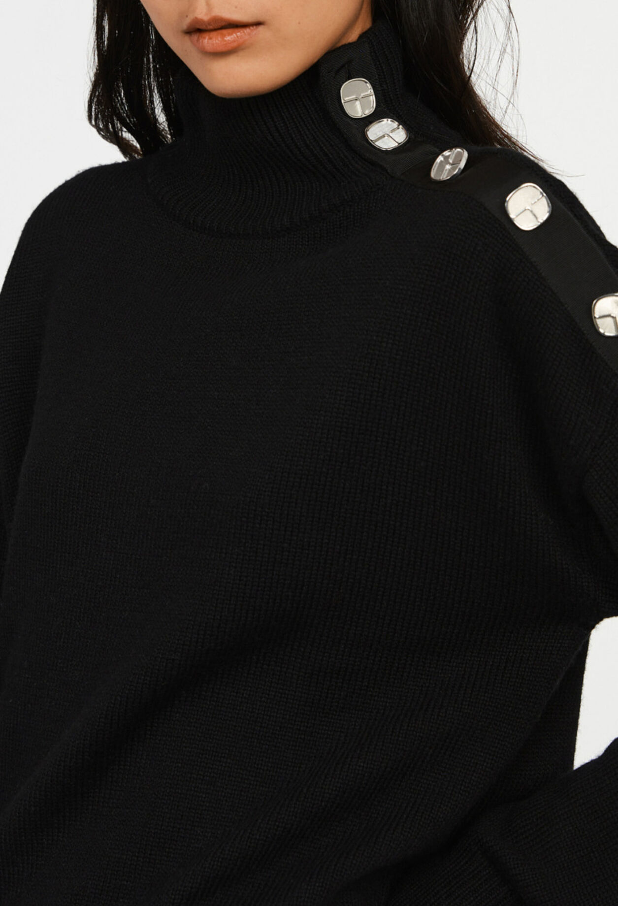 Oversize sweater in wool Oversize sweater in wool