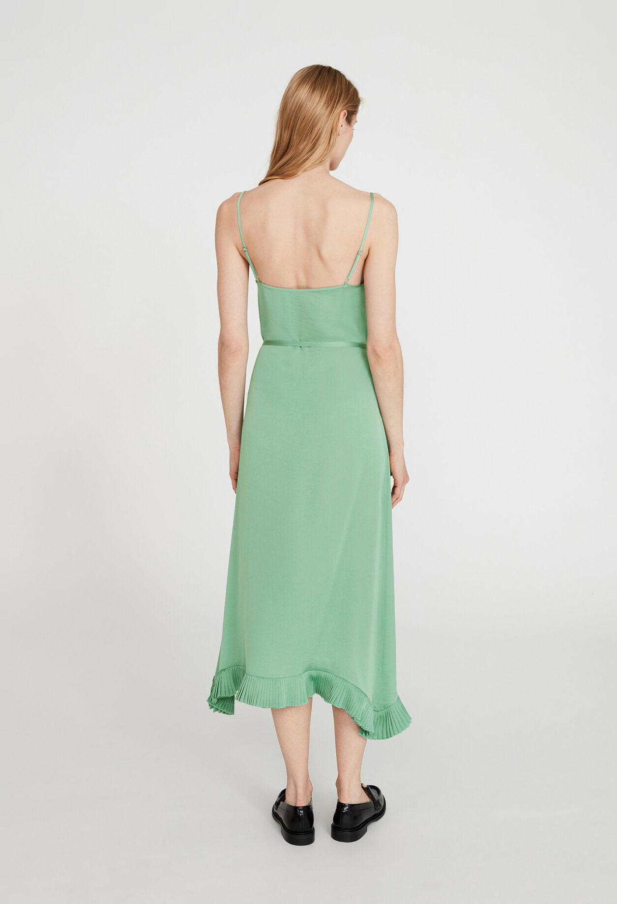 Long dress with straps