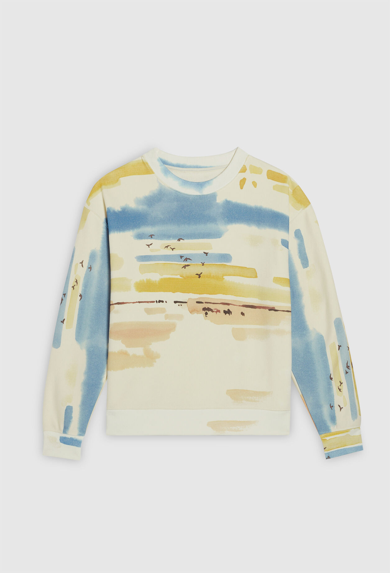 Printed organic cotton sweatshirt Printed organic cotton sweatshirt