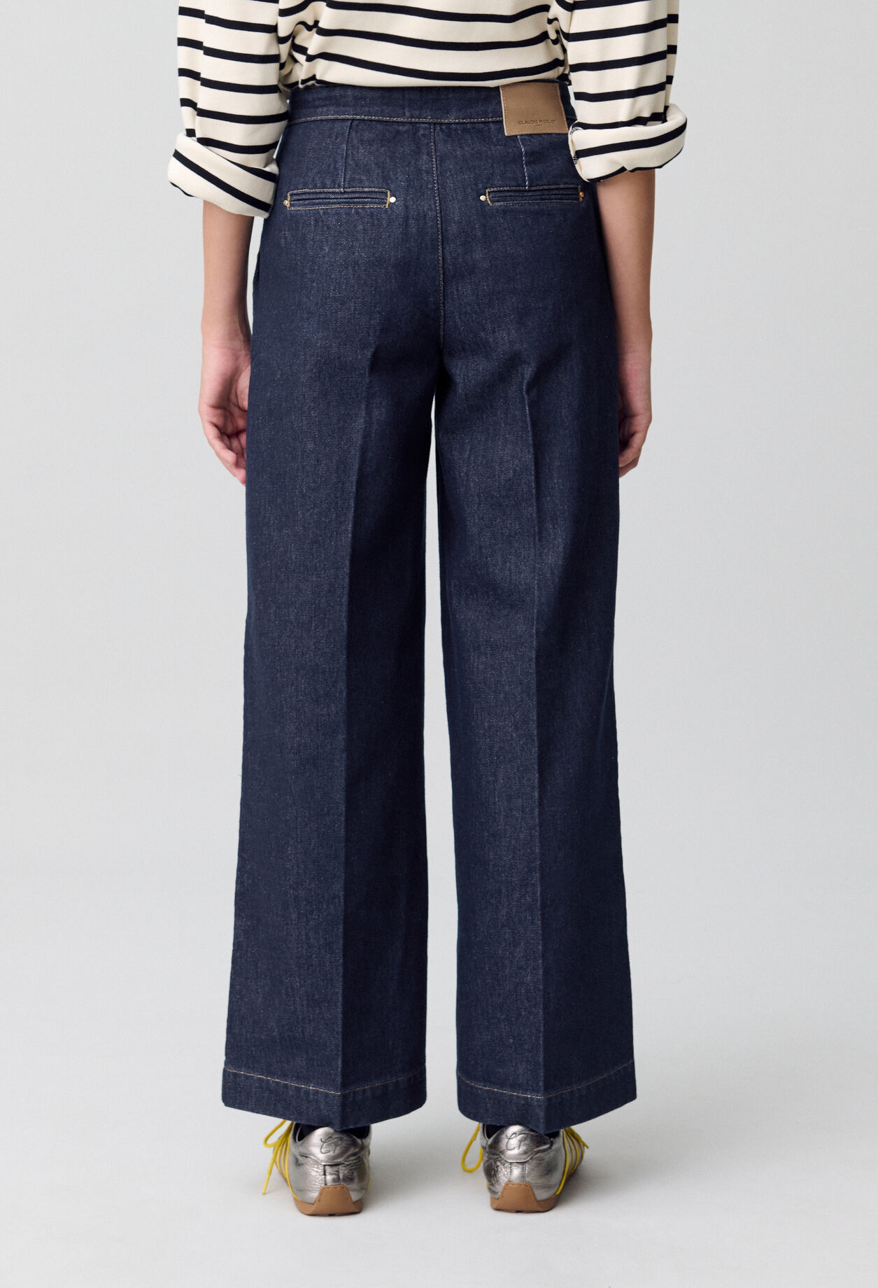 Wide-Leg Sailor Jeans