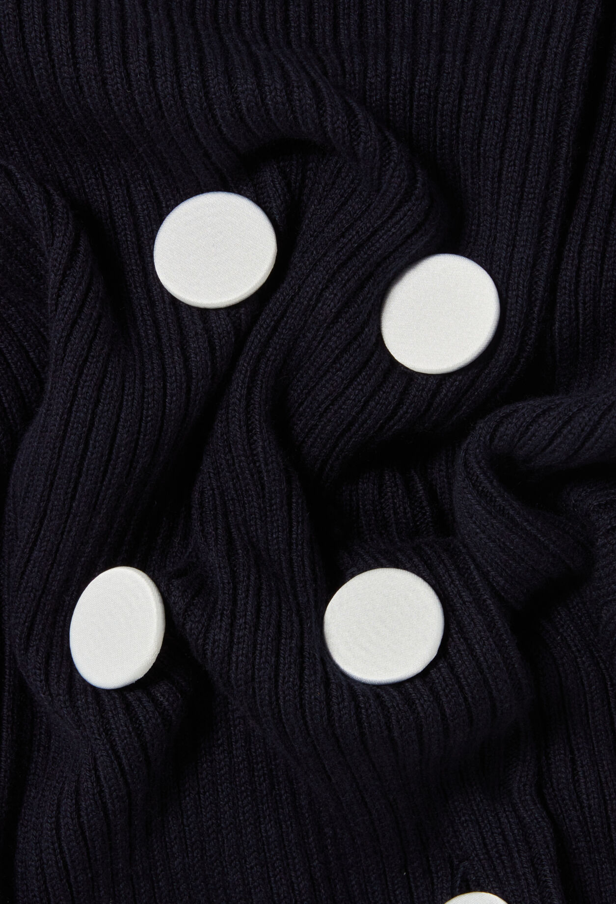 Buttoned wool-blend cardigan